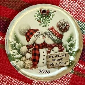 Snowman Ornament 2025